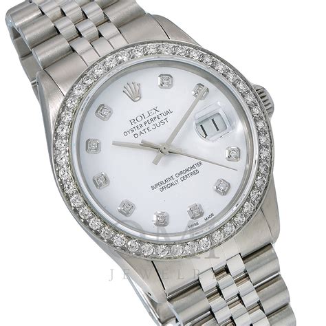 rolex datejust 16014 diamond dial